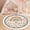 Color 1, variant on Washable 3ft Round Rug, Boho Rainbow Motivational Be Kind Text Decorative Details Area Rugs with Tassels Boho Kids Rug Non-Slip Soft Bedroom Carpet for Classroom Teepee Princess Castle