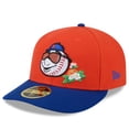 thumbnail image 3 of Men's New Era  Orange/Royal New York Mets 2026 Spring Training Low Profile 59FIFTY Fitted Hat, 3 of 5