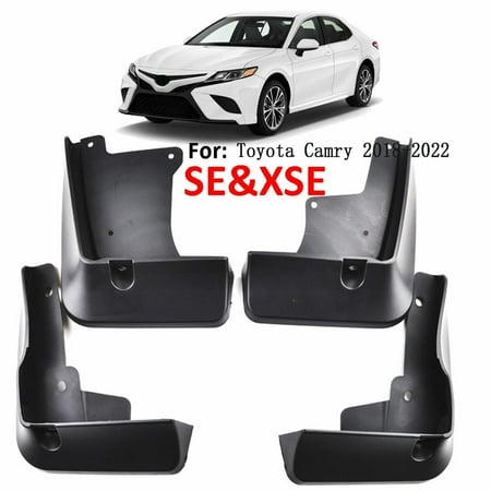 4PCS For Toyota Camry SE XSE 2018-2022 Sport Mud Flap MudGuard Front Rear Fender