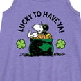 thumbnail image 2 of Peanuts - Lucky To Have Ya  - Toddler and Youth Girls A-line Dress, 2 of 5
