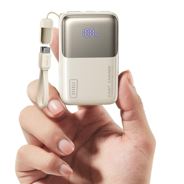 Cargador portátil Power Bank INIU 10000 mAh 45 W PD USB-C