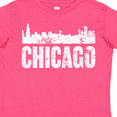 thumbnail image 4 of Inktastic Chicago Skyline Grunge Boys or Girls Toddler T-Shirt, 4 of 5