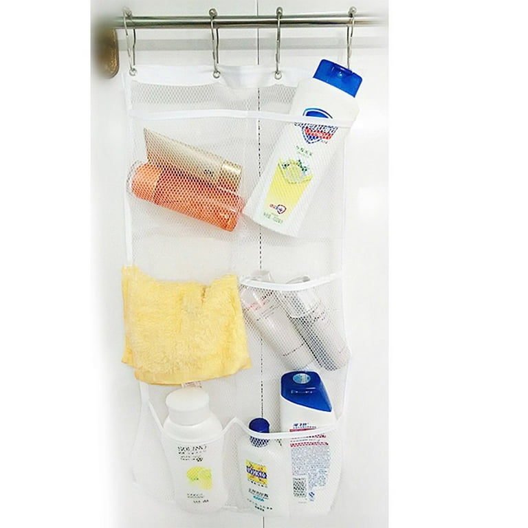 3 Layer Quick Dry Hanging Bath Shower Organizer Caddy Bathroom Tub Caddy 6  Pocket Hook Storage Bag Shower Organizer - AliExpress