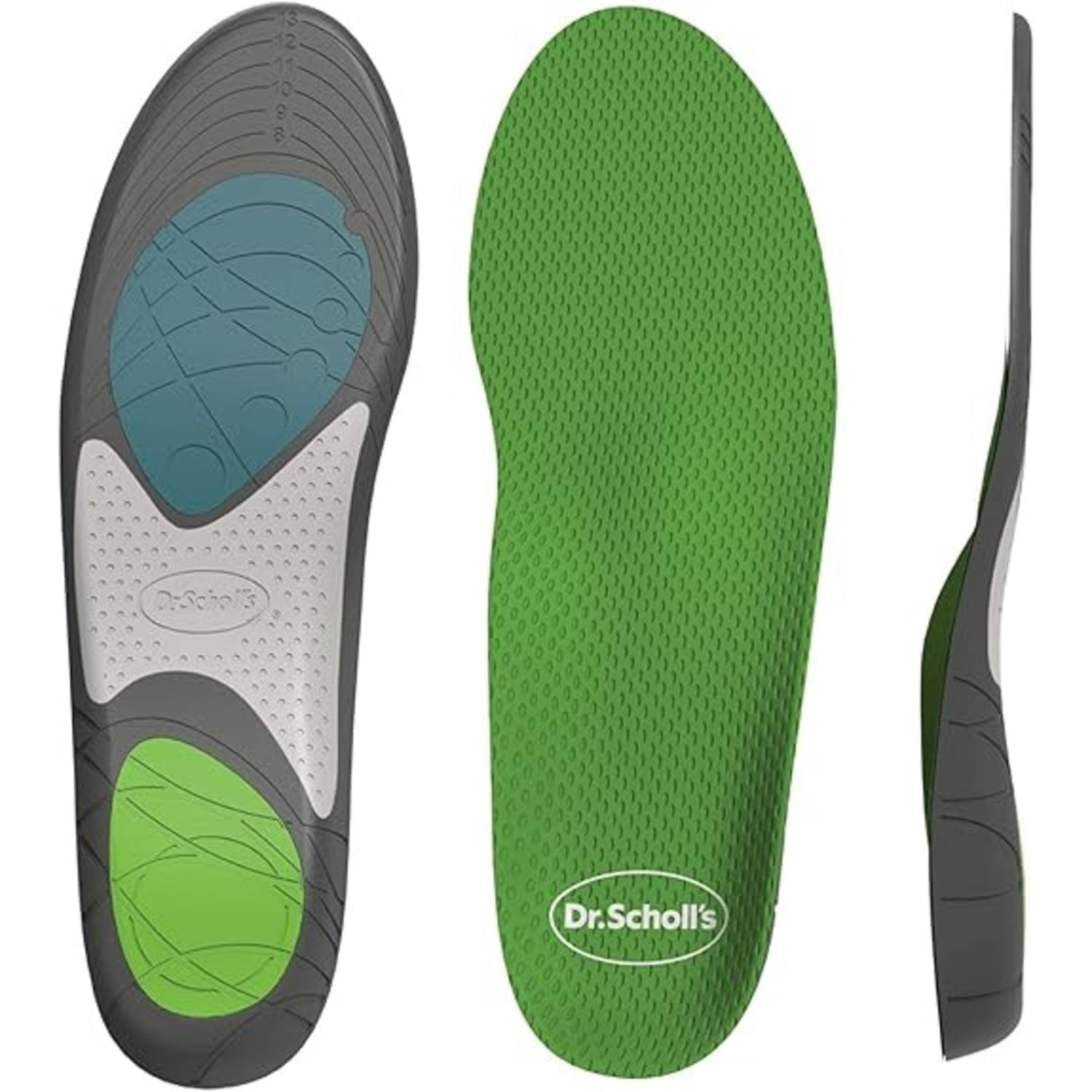 (2 pack) Dr. Scholl's® Run Active Comfort Foam Insoles, Women Shoe Sizes 5.5-10, 1 Pair, Trim to Fit
