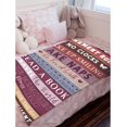 thumbnail image 5 of Yibo Retirement Gifts Blanket Flannel Soft and Comfortable Anti-static Bed Sofa Blanket, 5 of 7