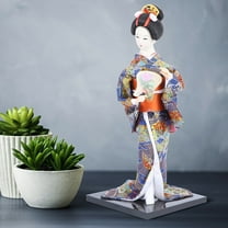 Worgeous Japanese Desktop Decoration Kimono Figurines Ornament Doll Miniature