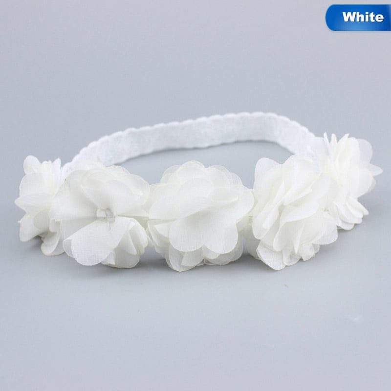 Headband Accessories Kids Baby Girl Cute Toddler Lace Flower Hair Band Headwear