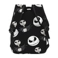 thumbnail image 4 of Goofa The Nightmare Before Christmas Pattern Casual Backpack for School & Travel – Lightweight Ergonomic Backpack with Laptop Compartment, Multiple Pockets-One Size, 4 of 5