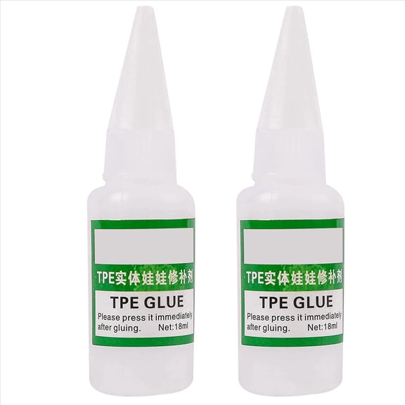 Liquid Silicone TPE Glue, Clear, 20Ml 2 Count,2 x TPE Glue