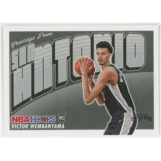 その他 2023-24 PANINI NBA HOOPS Wembanyama SSP 2023-24 Panini NBA Hoops VICTOR WEMBANYAMA No. 298 Tribute RC