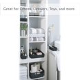 thumbnail image 3 of Simplify Juego De Organización De 6 Paquetes | Contenedores Cuadrados | Multiusos | Oficina | Escritorio | Dormitorio | Cuarto De Baño | Cesta De Almacenamiento | Artículos Pequeños | Accesorios | Neg, 3 of 5
