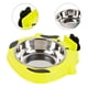 thumbnail image 3 of Laklulu Pets se puede colgar, diseño de cuenco de acero inoxidable, fácil de limpiar para comer y beber., 3 of 5