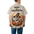 thumbnail image 5 of Happy Halloween Ragdoll Witches Hat Pumpkin Carving Hawaiian Shirt Breathable Summer Unisex Merch Cat Lover Kitten Owner Gifts Idea - 02019, 5 of 6