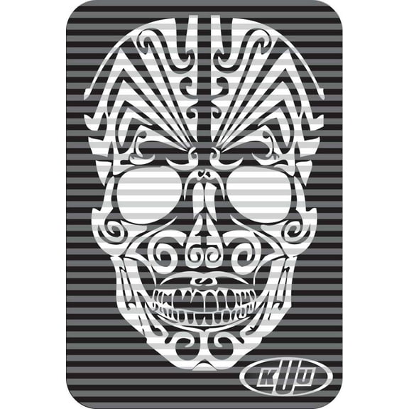 KUU Snowboard Stomp Pad Day of the Dead Skull-Traction Pad