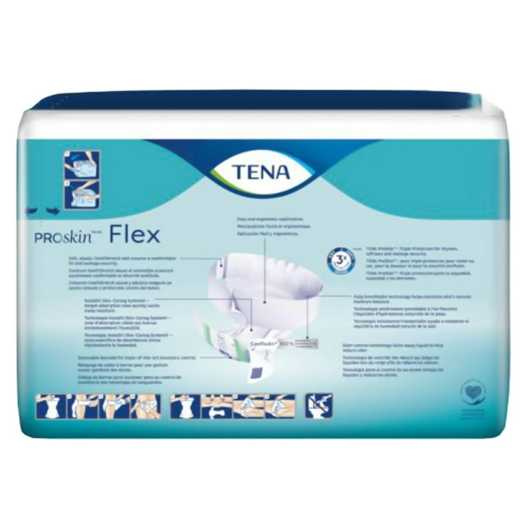 TENA Proskin Flex Lサイズ MAXI 66枚入り TENA ProSkin Flex Maxi Belted Undergarment, Incontinence