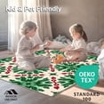 thumbnail image 4 of ODIKA 2'x3' Machine Washable Non-Slip Area Rug, Festive Winter Wonderland Decorative Holiday Floor High Traffic Rug, Green, 610150, 4 of 5