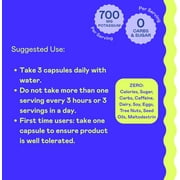 Keto K700 Unflavored Electrolyte Capsules | 40 Servings
