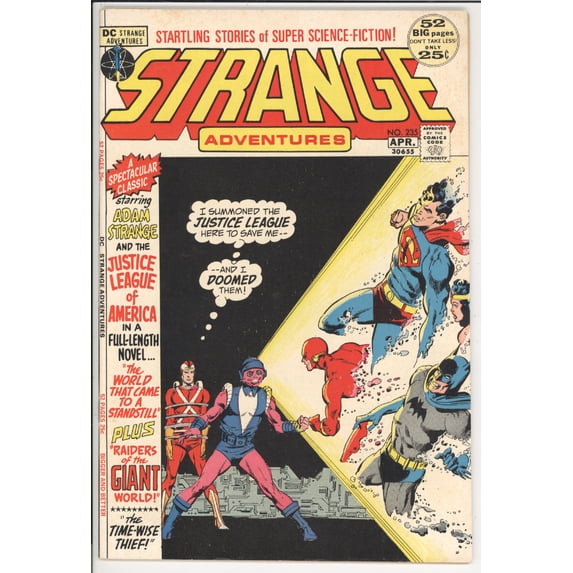 Strange Adventures #235 Comic Book