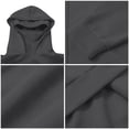 thumbnail image 7 of Xyant Hoodie for Boys Girls Kids Zip Up Hooded Sweatshirts Double Layer Hoodies Plus Size Windproof Jackets (Dark Gray,10-11 Years), 7 of 7