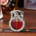 thumbnail image 5 of Yoloke Vintage Trench Lighter, Steampunk Lighter, Kerosene Copper Lighter, Cool Lighter with Visible Gas Tank, Great Choice for Men Dad Husband, 5 of 5