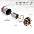 thumbnail image 3 of Brushed Motor, Stainless Steel and Copper 1:10 RC Car Replacement 540 RC Brushed Motor, 3 of 7