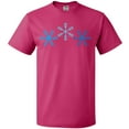 thumbnail image 3 of Inktastic Snowflakes Winter Christmas T-Shirt, 3 of 5