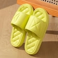 thumbnail image 4 of Hopeusnice Home Slippers for Women And Men Flat Heel Breathable Soft Non-Slip Eva Materials Summer Shoes Open Toe Trendy Women's Slippers Slip-Resistant Walking Shoes Green 40, 4 of 5