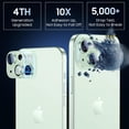 thumbnail image 2 of Compatible with iPhone 15 / iPhone 15 Plus Camera Lens Protector, [Not Easy to Break][Strong Adsorption][Case-Friendly] Metal Tempered Glass Rear Camera Screen Cover - Green, 2 of 5