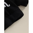 thumbnail image 7 of Liacowi Kids Baby Girl Sweatshirt Halloween Letter Print Long Sleeve Pullovers Autumn Tops for Toddler Cute Fall Clothes, 7 of 7