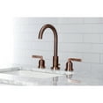 thumbnail image 4 of Kingston Brass FSC892EFLAC Centurion Widespread Bathroom Faucet with Brass Pop-Up, Antique Copper, 4 of 8