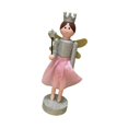 thumbnail image 2 of Nutcracker Doll Wooden Festive Decoration Angel Sculpture for Christmas Fireplace Desktop Ornament, 2 of 9