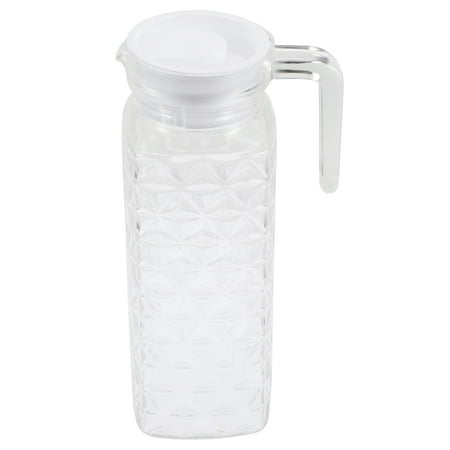 

FRCOLOR Plastic Pitcher Transparent Water Jug Large Capacity Water Kettle Home Water Container