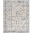 thumbnail image 2 of Bliss Rugs Magic Traditional 5' x 7' Cream and Gray Indoor Area Rug, 2 of 6