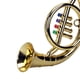 thumbnail image 2 of Accesorios de juguete metálicos ABS musicales de 4 nota instrumentos de simulación para el cuerno francés Hugo Oro mini cuerno francés, 2 of 3