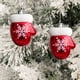 thumbnail image 1 of Adornos navideños indestructibles - 2 juegos de bolas colgantes de plástico rojo • Decoraciones irregulares con colgantes que caen • 4 tamaños para árbol y fiesta, 1 of 6