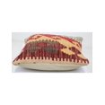 thumbnail image 3 of Hand Woven Tribal Wool Pillow - 1'5'' x 1'5'', 3 of 3