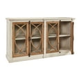 thumbnail image 2 of Chamblis 80-inch Fretwork Hutch Sideboard Server with Cremone Bolts, 2 of 3