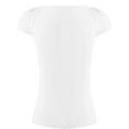 thumbnail image 5 of Women Fairy Grunge Y2k Shirts See Through Square Neck Lace Patchwork Tops Vintage Goth Aesthetic Clothing White M, 5 of 8