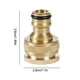 thumbnail image 4 of Bewildely Connector Garden Multifunctional Adapters Pure Fittings Copper Agriculture Wear-resistant Repair Irrigation Washing Type3 NO3 Bewildely HA062099-00, 4 of 6