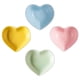 thumbnail image 3 of 4 platos de cerámica para condimentos, cuencos de cerámica para mojar, cuencos de especias con forma de corazón, cuencos para condimentos., 3 of 5