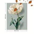 thumbnail image 3 of Cream Tulip Botanical Canvas Wall Art 15.75x11.81 Inches, 3 of 8