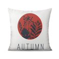 thumbnail image 5 of Autumn Maple Leaf Throw Pillow Covers Set Of 4, Linen Autumn Decorative Cushion Covers Home Decor, 5 of 5