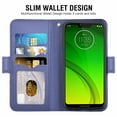 thumbnail image 2 of Mobile Phone Cover for Motorola Moto G7 Power Mobile Phone Cover, Motorola Moto G7 Power Cover Leather Mobile Phone Case for Motorola Moto G7 Power, Flip-Up Case, Blue, 2 of 7