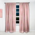 thumbnail image 2 of DESIGN ART Designart 'Pink and Green Star Mandala' Bohemian & Eclectic Curtain Single Panel 52 in. wide x 90 in. high - 1 Panel 90 Inches, 2 of 5