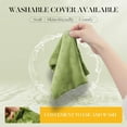 thumbnail image 2 of UNCN Microwave Heat Pad, 44×13.5cm, Washable Cover, Wheat Bag for Pain Relief, 1 Pack, 2 of 7