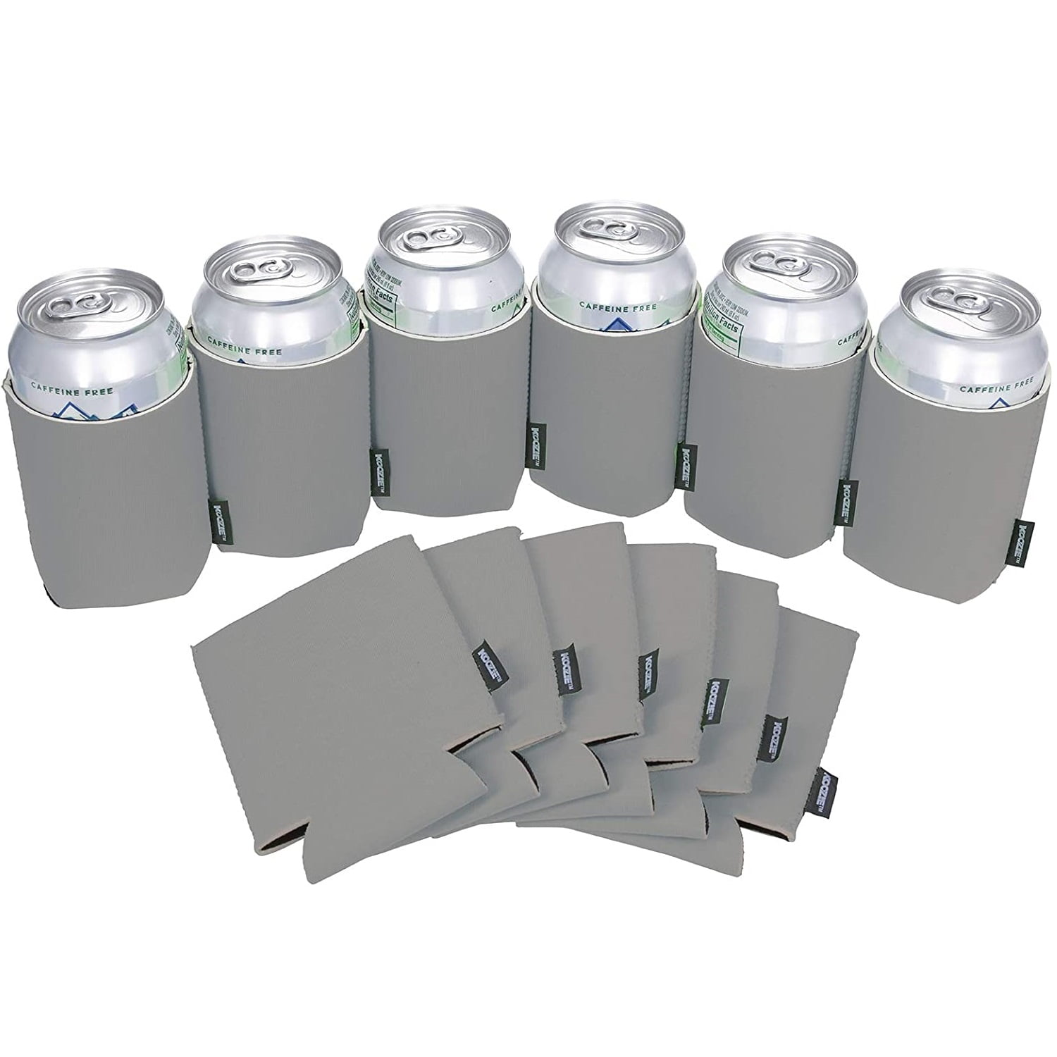 KOOZIE 25 Pack Blank Beer Can Coolers - Bulk Insulated Drink