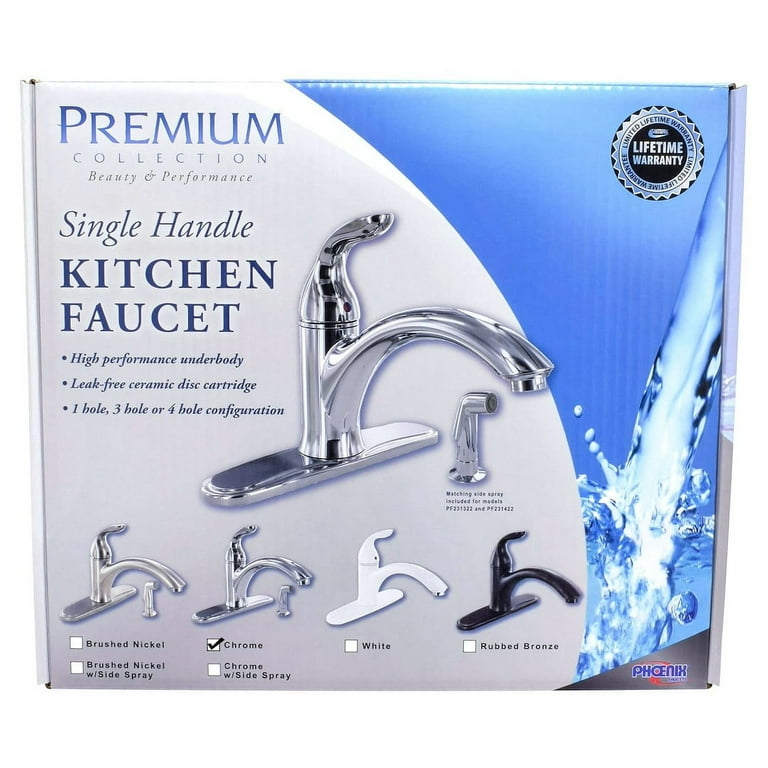 『tm』　wirrow 23aw Valterra PF231321 Single-Handle Hybrid Kitchen Faucet - Chrome