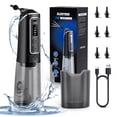 thumbnail image 1 of ONLYCARE Ear Wax Removal - 3 Pressure Modes LED Display Water Powered Ear Cleaner with 6 Reusable Replacement Tips - Rechargeable Ear Irrigation Flushing System Earwax Cleaning Tool, 1 of 7
