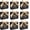 Black, variant on 24Pack Small Thank You Party Favor Bags Treat Boxes with Gold Bow Ribbon, White Paper Gift Bags Bulk for Wedding Baby Shower Business Supplies