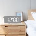 Loud alarm clock Large LED display Plugin simple basic digital clock